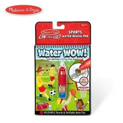 Melissa And Doug Water Wow On The Go Sports Pad Multi-color