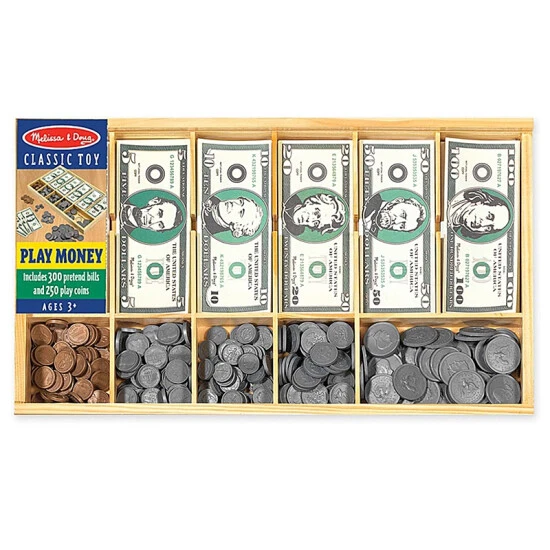 Melissa And Doug Classic Toy Play Money Set Multi-color 1 Melissa And Doug Classic Toy Play Money Set Multi-color
