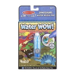 Melissa And Doug On The Go Water Wow Dinosaur Reveal Pad Multi-color