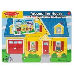 Melissa And Doug Melissa & Doug&reg; 8-Piece Around The House Sound Puzzle Multi