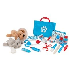 Melissa And Doug Melissa & Doug&reg; Examine & Treat Pet Vet 24-Piece PlaySet Multi