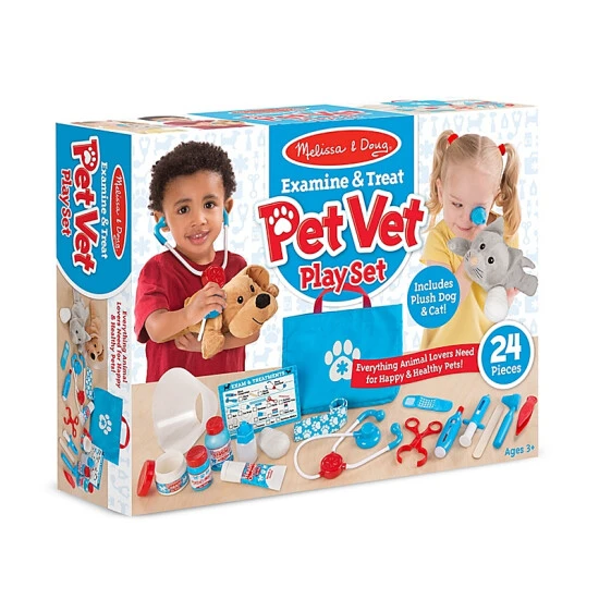 Melissa And Doug Melissa & Doug® Examine & Treat Pet Vet 24-Piece PlaySet Multi 2 Melissa And Doug Melissa & Doug® Examine & Treat Pet Vet 24-Piece PlaySet Multi - Image 2