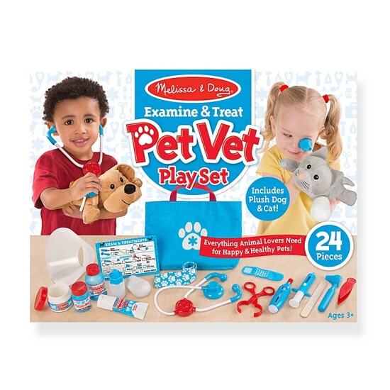 Melissa And Doug Melissa & Doug® Examine & Treat Pet Vet 24-Piece PlaySet Multi 3 Melissa And Doug Melissa & Doug® Examine & Treat Pet Vet 24-Piece PlaySet Multi - Image 3