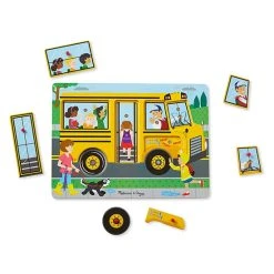 Melissa And Doug Melissa & Doug&reg; 6-Piece Wheels On The Bus Puzzle Multi