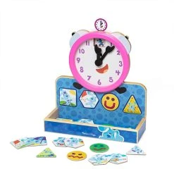 Melissa And Doug Melissa & Doug&reg; 31-Piece Blue's Clues & You Tickety Tock Magnetic Clock Set Multi -Melissa & Doug Sales Store unnamed file 197