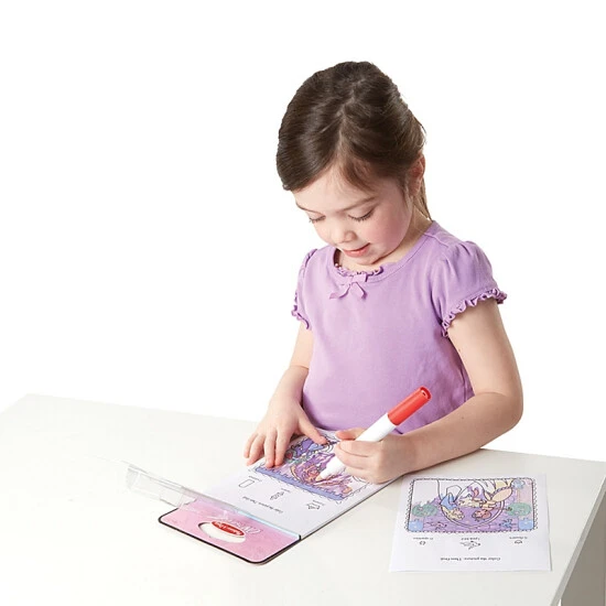 Melissa And Doug Melissa & Doug® 2-Piece ColorBlast! Princess No-Mess Coloring Pad And Pen Set Multi 2 Melissa And Doug Melissa & Doug® 2-Piece ColorBlast! Princess No-Mess Coloring Pad And Pen Set Multi - Image 2