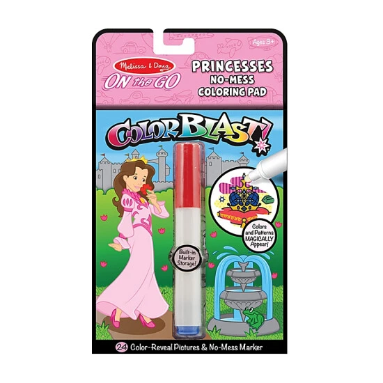 Melissa And Doug Melissa & Doug® 2-Piece ColorBlast! Princess No-Mess Coloring Pad And Pen Set Multi 3 Melissa And Doug Melissa & Doug® 2-Piece ColorBlast! Princess No-Mess Coloring Pad And Pen Set Multi - Image 3