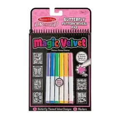 Melissa And Doug Melissa & Doug&reg; 7-Piece Butterfly Pattern-Reveal Pad And Marker Set Multi -Melissa & Doug Sales Store unnamed file 229
