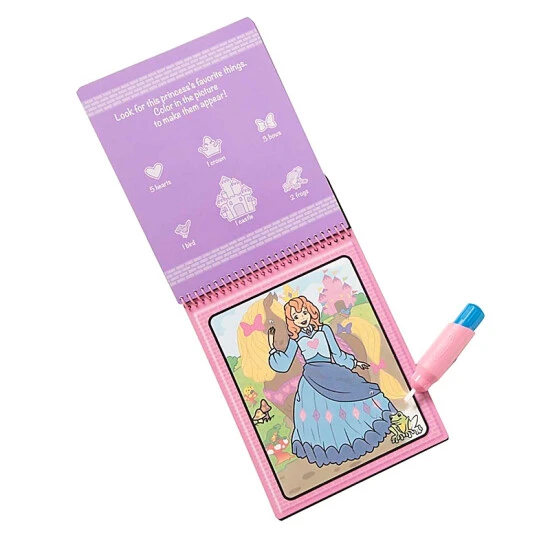 Melissa And Doug Melissa & Doug® Water Wow!® 2-Piece Fairy Tale Water-Reveal Pad Multi 1 Melissa And Doug Melissa & Doug® Water Wow!® 2-Piece Fairy Tale Water-Reveal Pad Multi