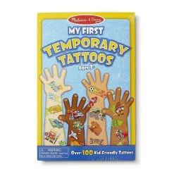Melissa And Doug My First Temporary Tattoos Blue Set Multi-color