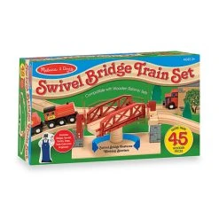 Melissa And Doug Melissa & Doug&reg; Swivel Bridge Train Set Multi