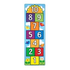 Melissa And Doug Melissa & Doug® Hop And Count Hopscotch Rug Multi