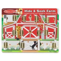 Melissa And Doug&reg; Magnetic Farm Hide & Seek Board Multi