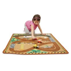 Melissa And Doug Melissa & Doug&reg; Round The Site Construction Play Rug Multi -Melissa & Doug Sales Store unnamed file 345