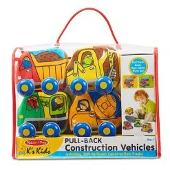 Melissa And Doug Melissa & Doug&reg; Pull Back Construction Vehicles Multi