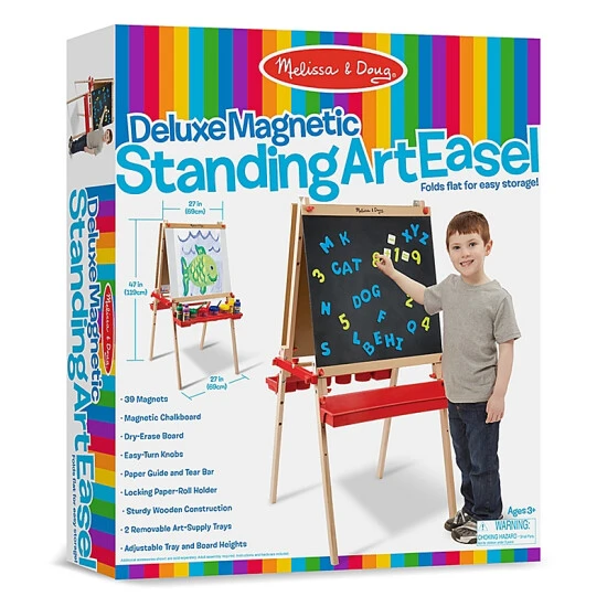 Melissa And Doug Melissa & Doug® Deluxe Magnetic Standing Art Easel Multi 1 Melissa And Doug Melissa & Doug® Deluxe Magnetic Standing Art Easel Multi