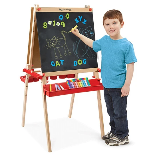 Melissa And Doug Melissa & Doug® Deluxe Magnetic Standing Art Easel Multi 2 Melissa And Doug Melissa & Doug® Deluxe Magnetic Standing Art Easel Multi - Image 2
