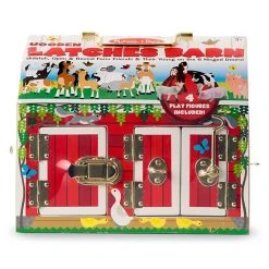 Melissa And Doug Melissa & Doug&reg; Wooden Latches Barn Multi -Melissa & Doug Sales Store unnamed file 380