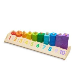 Melissa & Doug Sales Store 21 Melissa And Doug Melissa & Doug® Counting Shape Stacker Multi