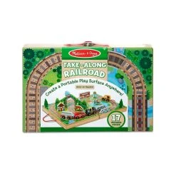 Melissa & Doug Sales Store 15 Melissa And Doug Melissa & Doug® 17-Piece Take-Along Railroad Playset Multi