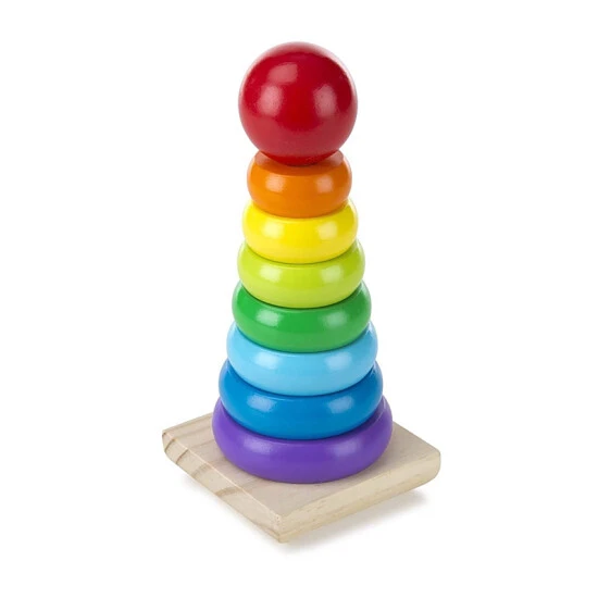 Melissa And Doug Rainbow Stacker Play Set Multi-color 1 Melissa And Doug Rainbow Stacker Play Set Multi-color