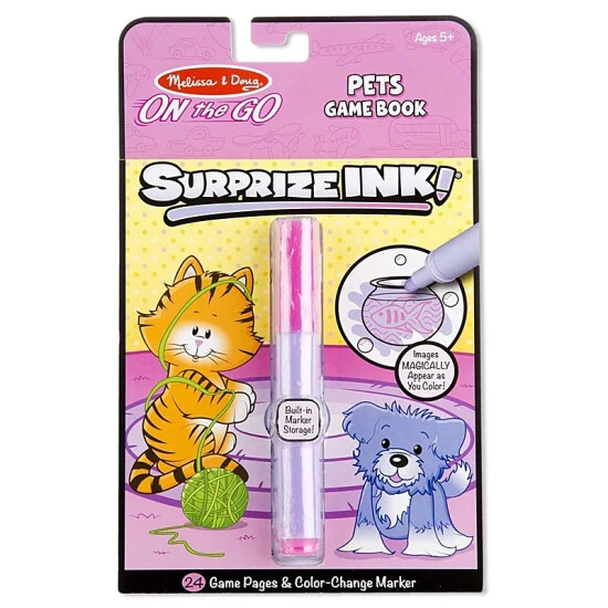 Melissa And Doug On The Go Surprize Ink Pets Game Book Multi-color 1 Melissa And Doug On The Go Surprize Ink Pets Game Book Multi-color