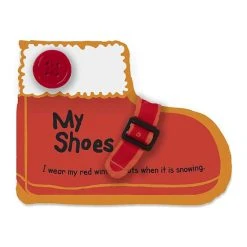 Melissa And Doug K's Kids My Shoes Cloth Activity Book Multi-color