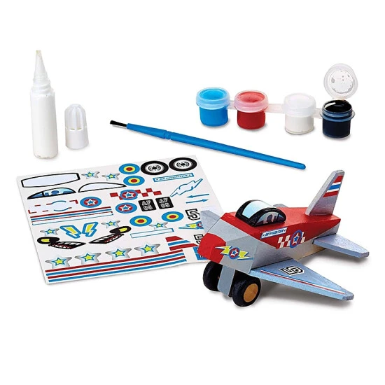 Melissa And Doug Decorate Your Own Wooden Plane Set Multi-color 1 Melissa And Doug Decorate Your Own Wooden Plane Set Multi-color