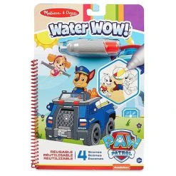 Melissa And Doug Paw Patrol Water Wow Chase Reusable Activity Set Multi-color
